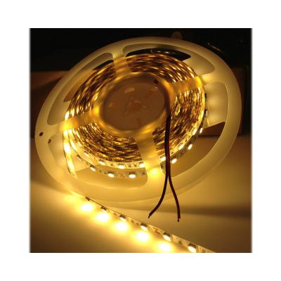 China Hotel 60leds/m DC 12V 24V 5050 Warm White Flexible LED Strip Lights for sale