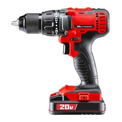 China Li-ion 20V Electric Battery Portable Strong Power Screw Impact Driver Cordless Brushless Drill for sale