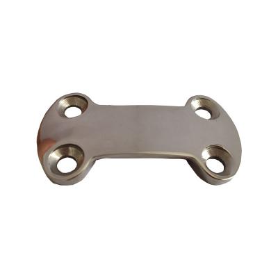 China Marine Hardware Boat Yacht Accessories Kayak Accessories Stainless Steel Webbing Plate 304 316 Hardware Fixtures Mount Buckle Mechanical Fasteners for sale