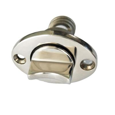 China Factory Style Marine Hardware Boat Yacht Accessories New Wholesale 38*50 316 Stainless Steel Boat Drain Plug Water Corrosion Plug For Yacht Boat for sale