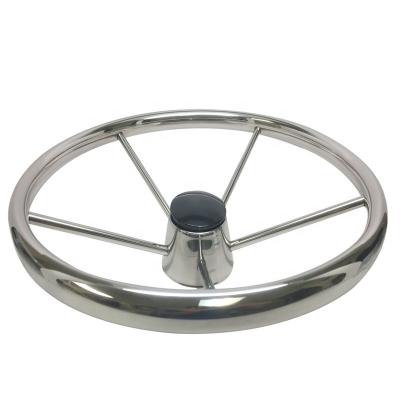 China Marine Hardware Boat Yacht Accessories Manufacturers Spot Production and Yacht Marine Accessories Stainless Steel Steering Wheel Marine Hardware Supply for sale