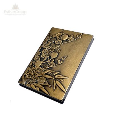 China new 3D relief design 3D pattern vintage notebook hardcover book notebooks for school for sale