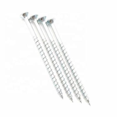 China Thread Countersunk Head Pan Silver Zinc-Plated Fin Drywall Screws For Gypsum Board for sale