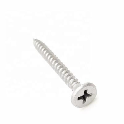 China Truss High White-zinc Silver Plating Anti-Corrosion Drywall Screws for sale