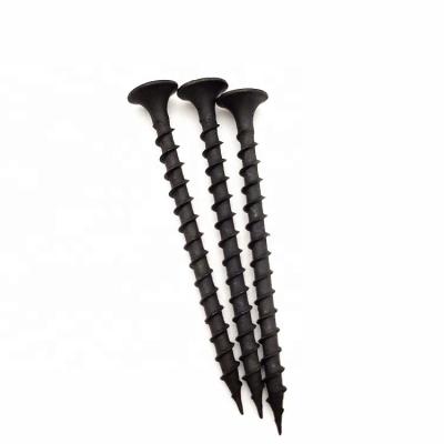 China Pan Hot Sale Coarse Thread Head Bugle Black-Phosphating Drywall Screws For Gypsum Board for sale