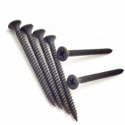 China Pan Black /Grey-phosphating main fin wire bugle drywall screws for gypsum board for sale