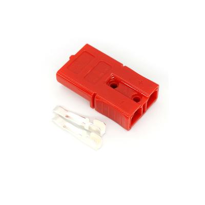 China Waterproof power factory supply 40A battery plug connector with red ficing plug for sale