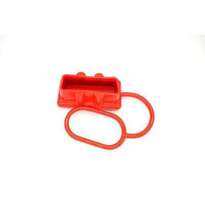 China Multi Function 350A Power Dust Resistant Red Plug Connector Dust Cover for sale