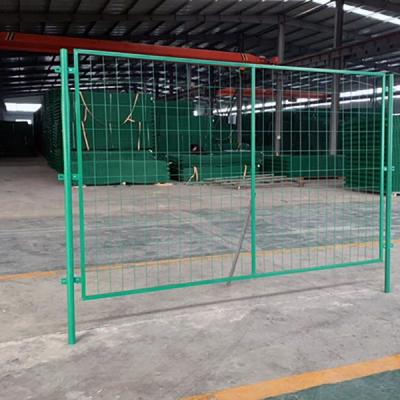 China Building Material Metal Steel Garden Chain Link Dutch Simple Temporary Steel Wire Mesh Fence For Building Construction Factory Playground for sale