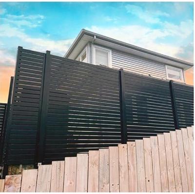 China Wholesale Price Lattice Gates Wpc Zaun Wood Patio Garden Grill Aluminum Fence Barrier Easily Assembled for sale