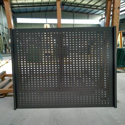 China Easily Assembled Euro Style Villa Metal Screens Exterior Decorative Panels Cover Aluminum Laser Cut Screen Garden Fence for sale