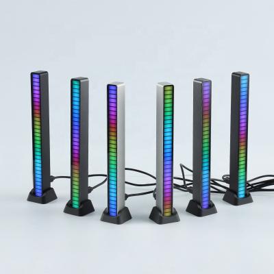 China LED Modern Atmosphere Lamp RGB Collection Rhythm Light Music Control Ambient Voice Activated Light for sale