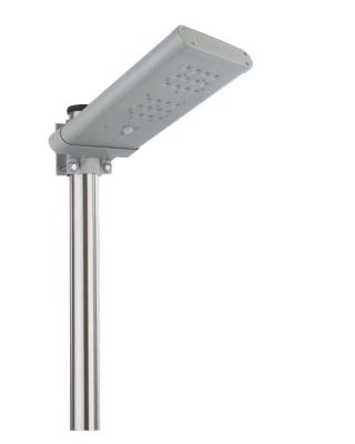 China Warm White Integrated Solar Street Light Energy Saving Aluminium Housing for sale