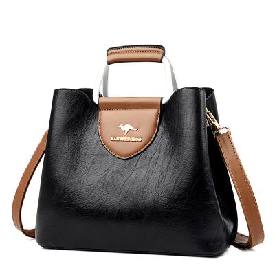 China Custom Made High Quality Designer Waterproof Brand Leather Women Handbag Tote Bag for sale