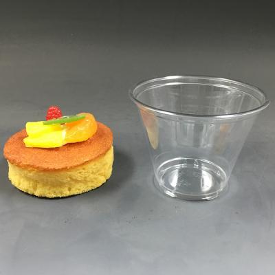 China Cheap 220ml Clear Disposable Custom PP Disposable Plastic Drinking Cup With Lid for sale