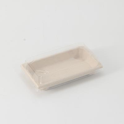 China Viable Wholesale Fast Food Tray Restaurant Empty Containers Sushi Box Packaging For Food for sale