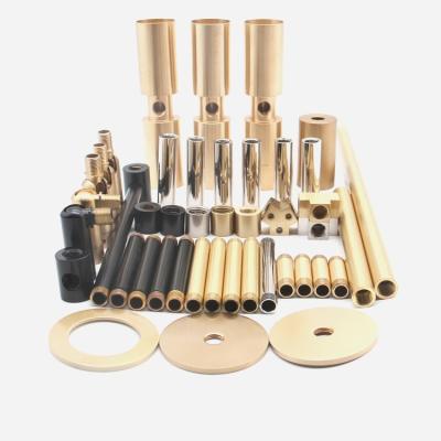 China Aluminum brass lighting and lamp parts accessories for sale