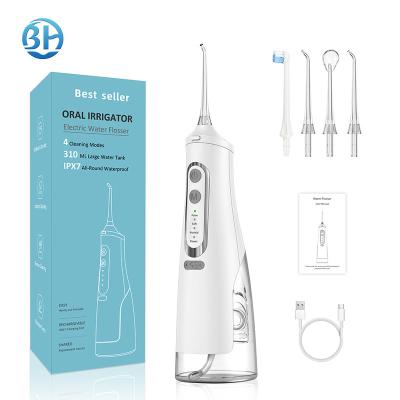 China Pore Remover Handheld wireless portable rechargeable travel dental pick with flossing power oral irrigator teeth clean water for sale