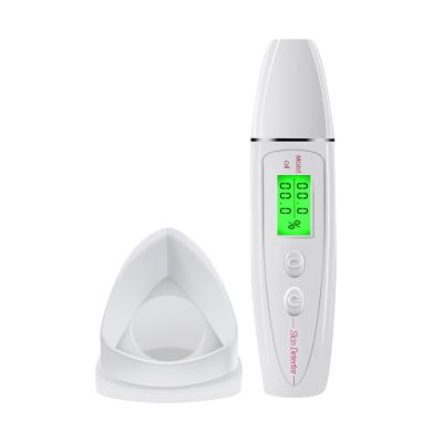 China Pigmentation analysis The skin tester digital LCD portable skin moisture analyzer monitoring analysis facial treatment tester for sale