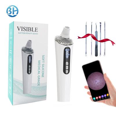 China DEEP CLEANSING New Wifi Control Visible Blackhead Remover Comedone Nose Acne Pore Cleansing Blackhead Removal Instrument for sale