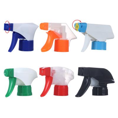 China Garden All Plastic Bottle Trigger Sprayer Nozzle Cap 28mm Professional 28/400 Trigger Spray 28/410 28/415 Trigger Spray for sale