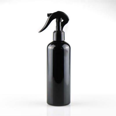 China Cosmetic Bottle 100ml 200ml 300ml 500ml Round Shape Small Pet Plastic Spray Bottle for sale