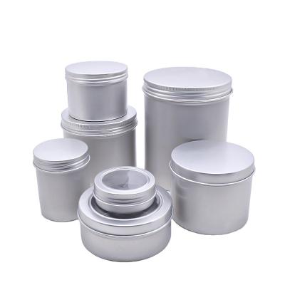 China Pack in Gold 10ml 10g Metal Tin Box Round Lip Balm Packaging Container Aluminum Jar Cosmetic Black White Eye Cream Cream (nal01-10) for sale