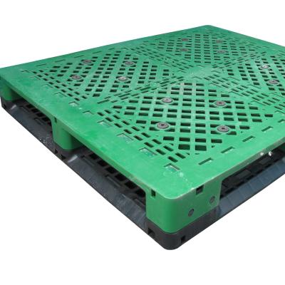 China 100% Original Brand New High Quality Four Way Rackable HDPE Plastic Pallet Single Sided Entry HDPE Pallet for sale