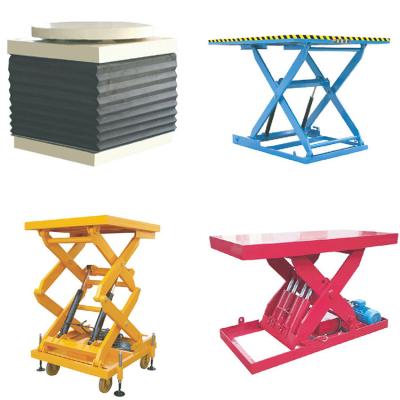 China High Quality Double Safety Easy Operation Convenience Lift Platform Shear Forklift Fixed Platform/Hydraulic Stationary Scissor Lift for sale