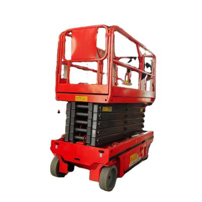 China 2021 NEW CE High Quality Hotel Stock 6m 8m 10m 12m 14m Hydraulic Lifting Platform Scissor Lift for sale