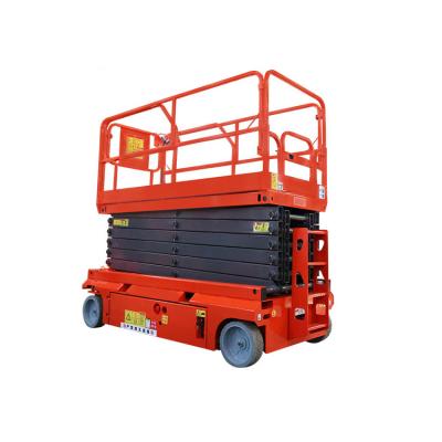 China High Quality Small Mini Electric Lift Tables Scissor Hotels Hydraulic Scissor Lift Self Propelled Platform Lift for sale