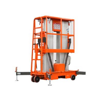 China Casters reinforced high quality steel easy to use, telescopic lift and efficient efficient aluminum alloy electro-hydraulic lifting platform for sale