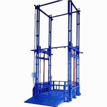 China 2021 Wholesale Residential Hydraulic Advance Cargo Hotel Factory Warehouse Elevator Stationary Rail Freight Elevator for sale