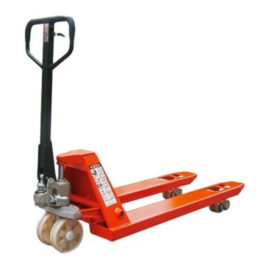 China Casters Reinforced Hydraulic Flat Floor Cattle Truck Warehouse Truck Manual Steel Manual Pallet Lifting Pallet Truck Customized Loading and Unloading Truck for sale