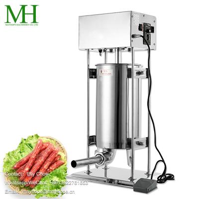 China Industrial Commercial Automatic Electric Electric Stuffer Making Machine Household Meat Processing Hot Dog Sausage for sale