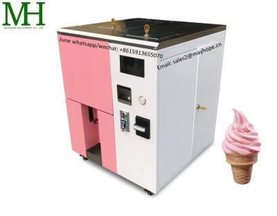 China China Stainless Steel Factory Ice Cream Slot Machine Coin Operated Ice Cream Vending Machine for sale