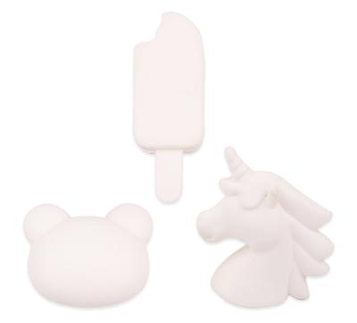 China White Licheng squishy PU1919 Squishies DIY, empty squishy unicorn made to order for sale