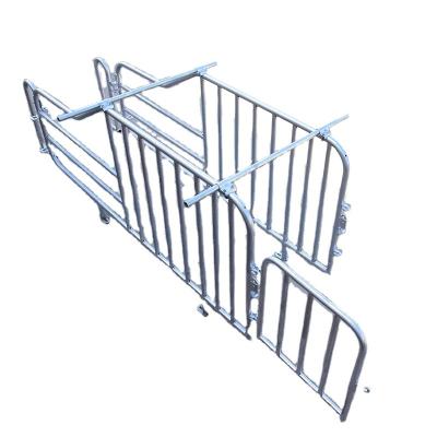 China Top fixing bar Wholesales swine farming equipment sow gestation stall with hot dip galvanized pen for sale