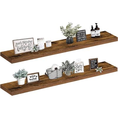 China High Quality Sustainable Bedroom Storage Decoration Wall Shelf, Bookshelf, Wooden Floating Shelf for sale