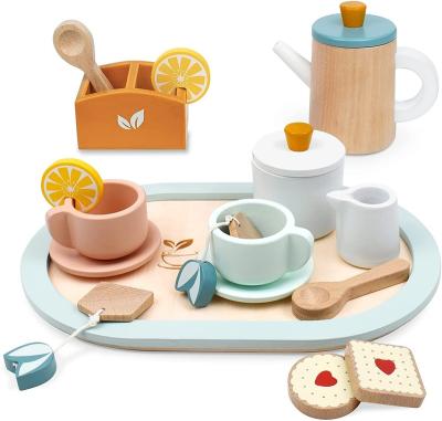 China 2023 Popular Non-toxic Eco-friendly Design Children's Wooden Puzzle Toys Children's Kitchen Vegetables Cut Fruits And Vegetables for sale