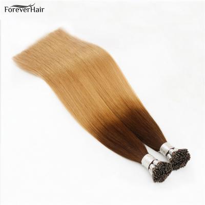 China Remy hair extension 2 gram microlink 100% double drawn hair i tips extensions 100 strands / euronext remy hair package i tip hindu for sale