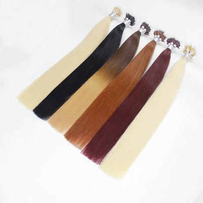 China New silky straight wave fashion! 2020 New Products Alibaba Express Wholesale Indian Remy Hair Nano Ring / Nano Tip Hair Extensions for sale