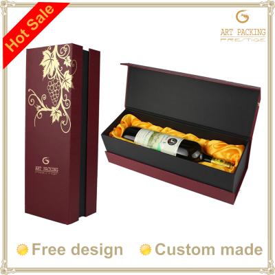 China Newest custom printing cardboard wine box with good quality made in China for sale