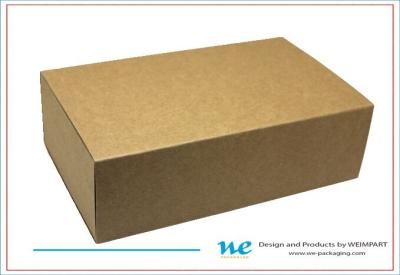 China Brown paper card draw gift boxes for sale