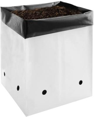 China White black ultraviolet-proof Grow Bags for Plants Co-extrusion film bag for sale