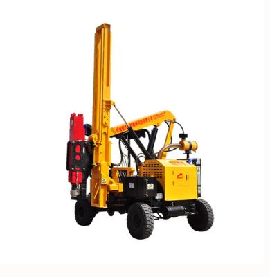 China Construction worksÂ   Construction worksÂ   Guardrail Provisions Guardrail Installment Machine Post Ground Mini Ramming Machine for sale