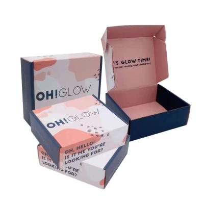 China Materials Custom Lamination Box Packaging Boxes Recycled Corrugated Paper Matte Luxury for sale