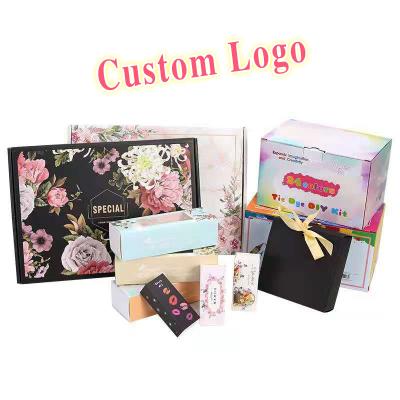 China 2021 new arrival customized packaging recycled materials corrugated free cardboard box boxycharm paper box for sale