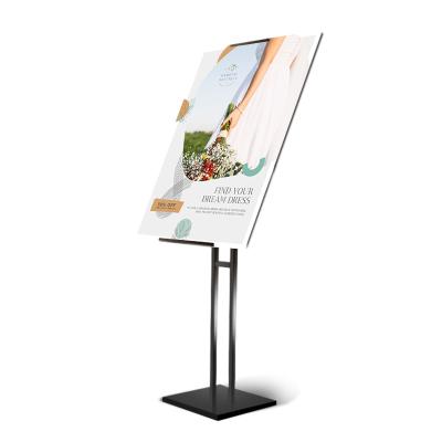 China Adjustable Metal Iron Poster Board Stands Display Stand for sale