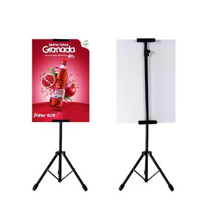 China Outdoor Outdoor Display C Stand For Double Sided Light Banner Tripod Display Stand Tripod Banner Stand For Display Advertising for sale